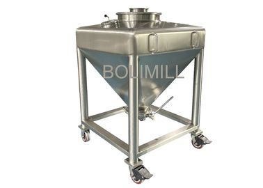 Hạt bột silo tuân thủ thùng chứa bột theo tiêu chuẩn GMP