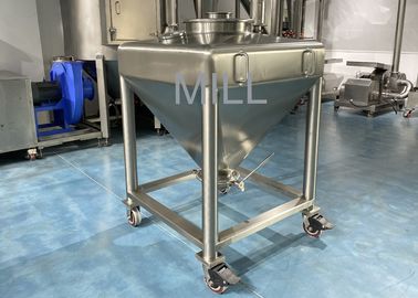 Ứng dụng công nghiệp lưu trữ hạt gia vị lưu trữ bột silo băng tải chân không
