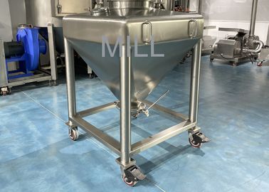 Băng tải chân không 400L cho bột hóa chất Dược phẩm Pharma IBC Tote Tank