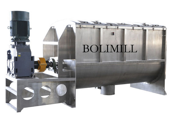 Máy xay sinh tố băng xoắn kép Máy trộn bột thực phẩm 6000L