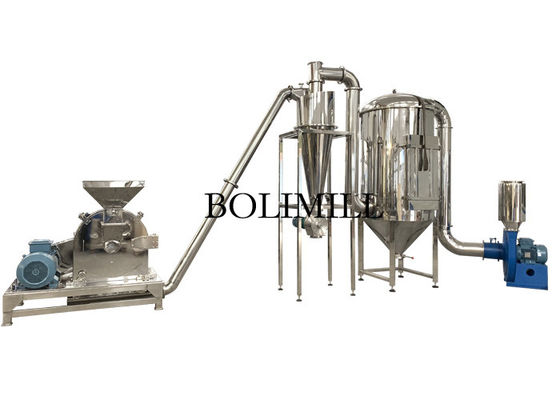 Sắn khô 1400rpm 100kg / H Máy nghiền bột mịn